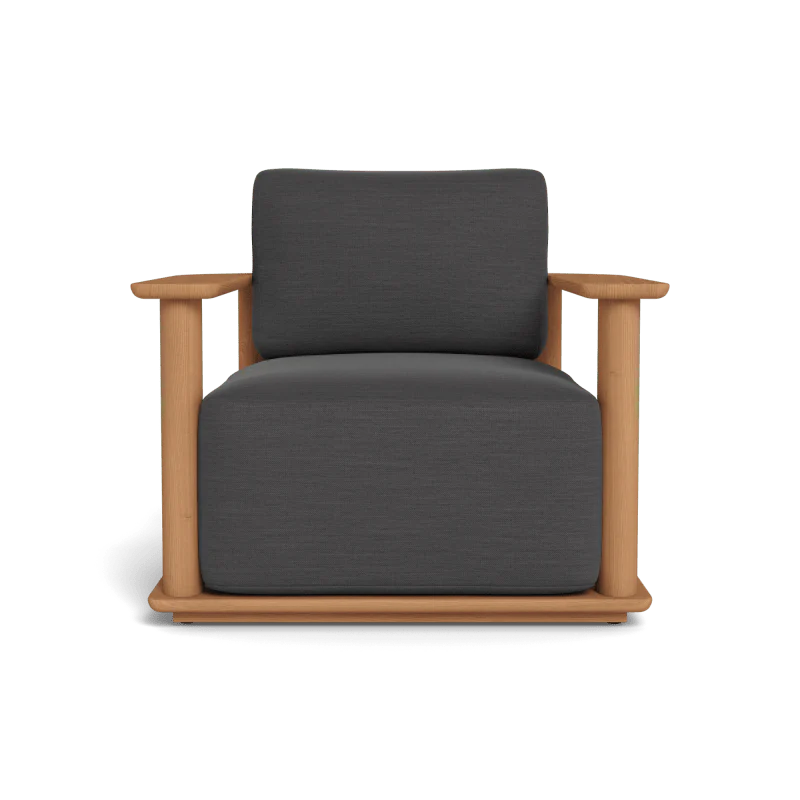 Newport Teak Barrel Lounge Chair - Image 8