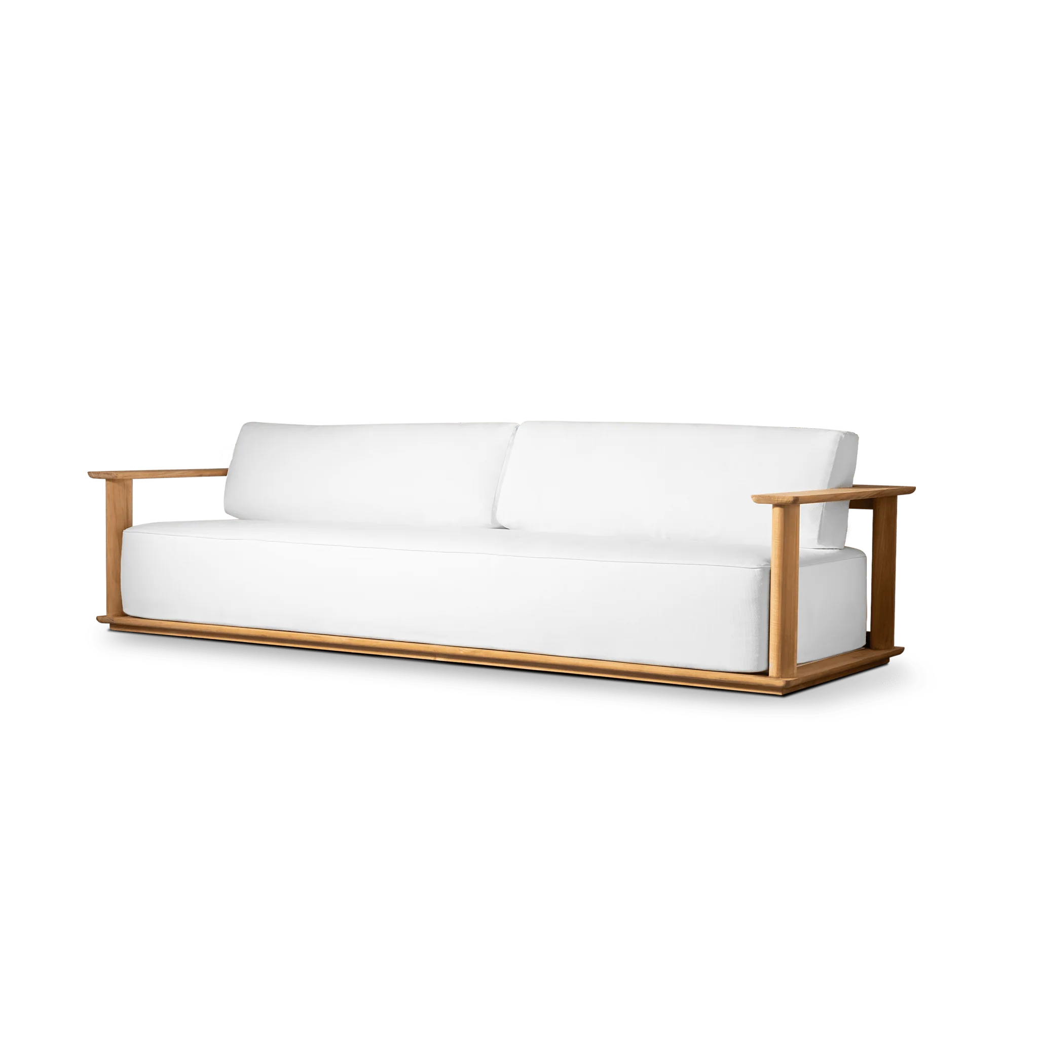 Newport Teak Sofa 108" - Image 4