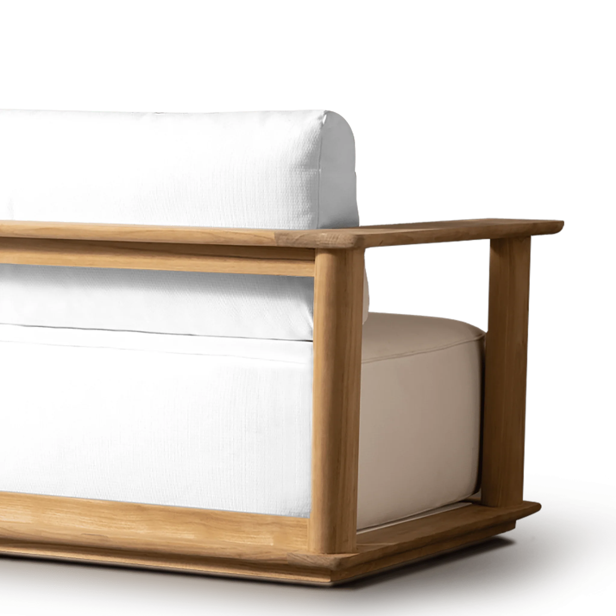 Newport Teak Sofa 108" - Image 8