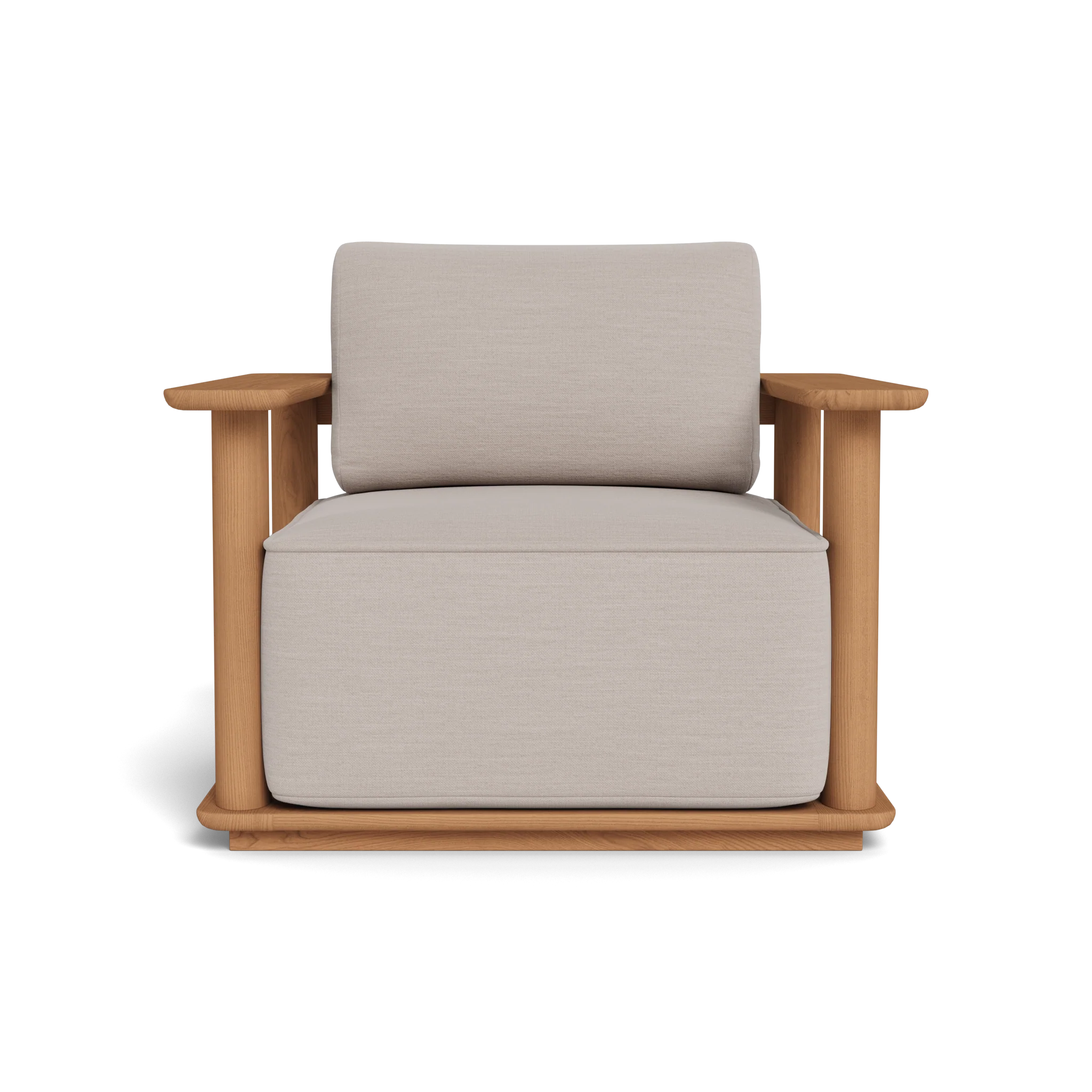 Newport Teak Swivel Lounge Chair - Image 14