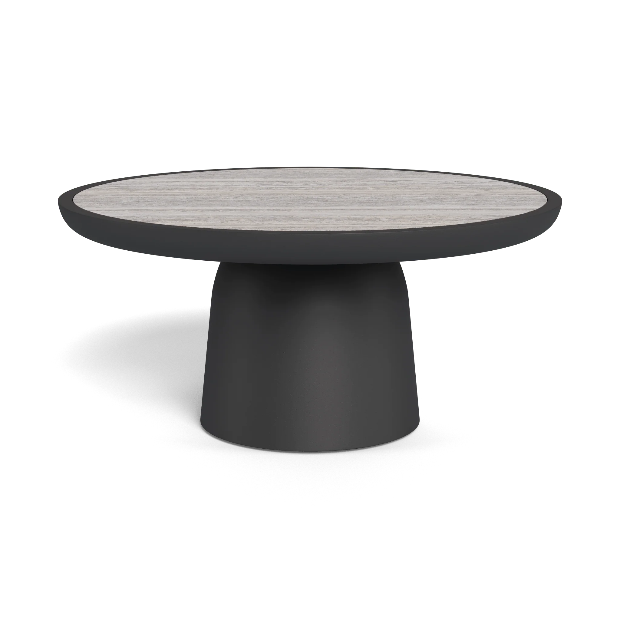 Nova Aluminum Round Coffee Table 30" - Image 6
