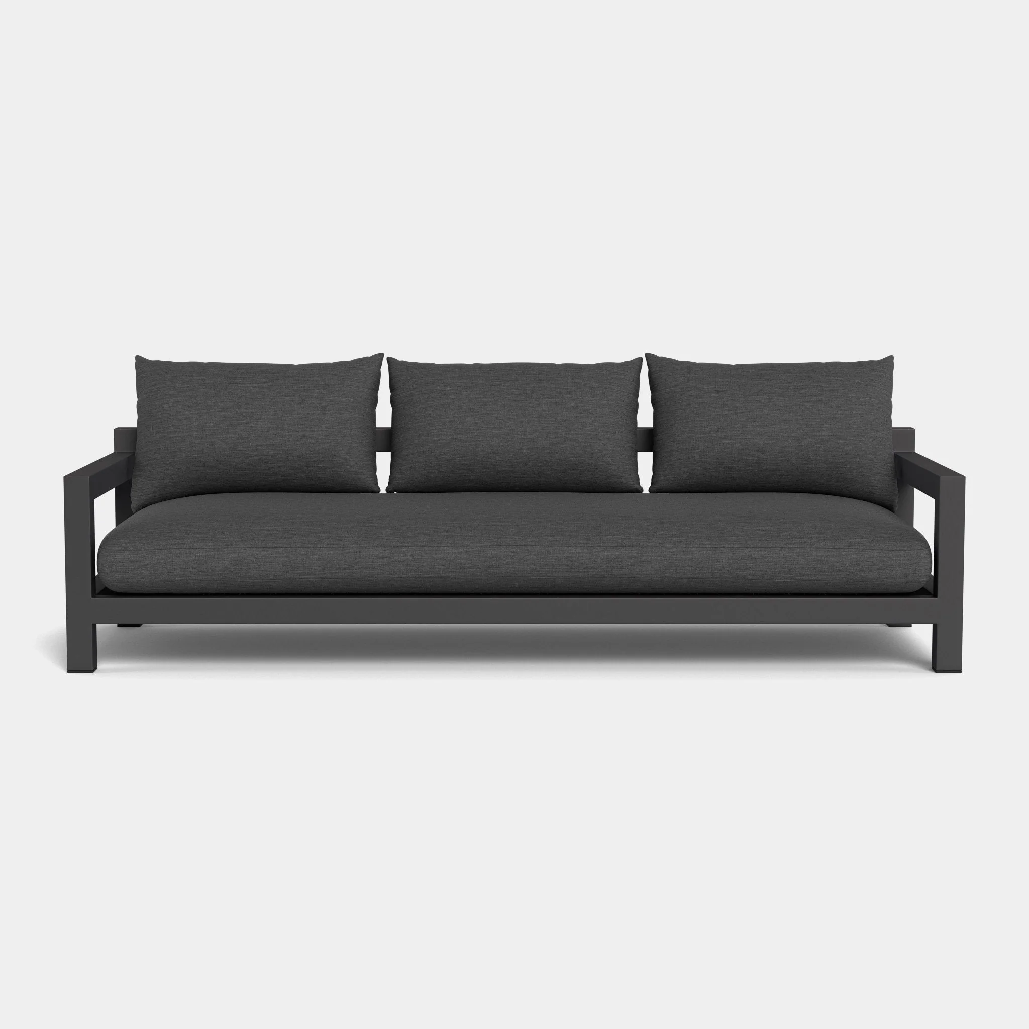 Pacific Aluminum 3 Seat Sofa - Image 8