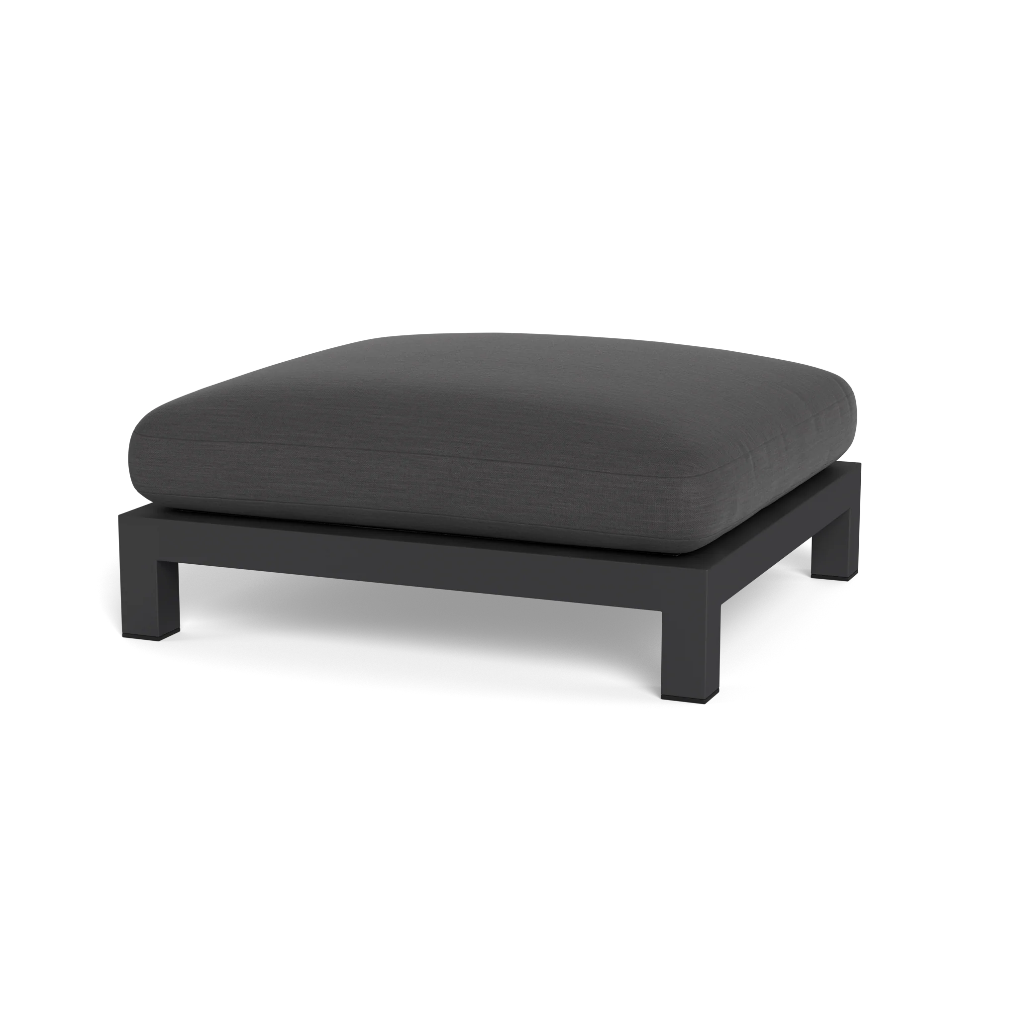 Pacific Aluminum Ottoman - Image 2
