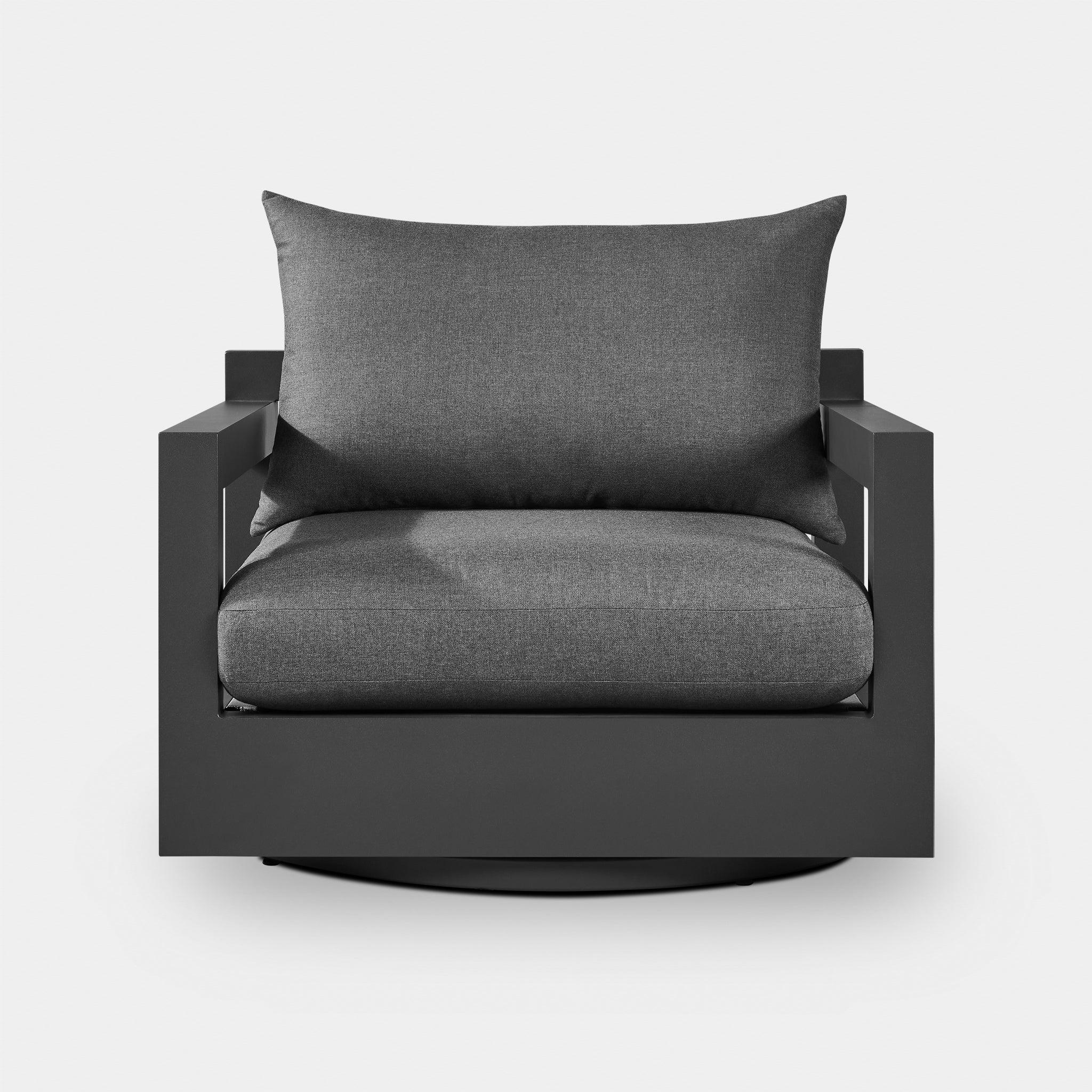 Pacific Aluminum Swivel Lounge Chair - Image 3