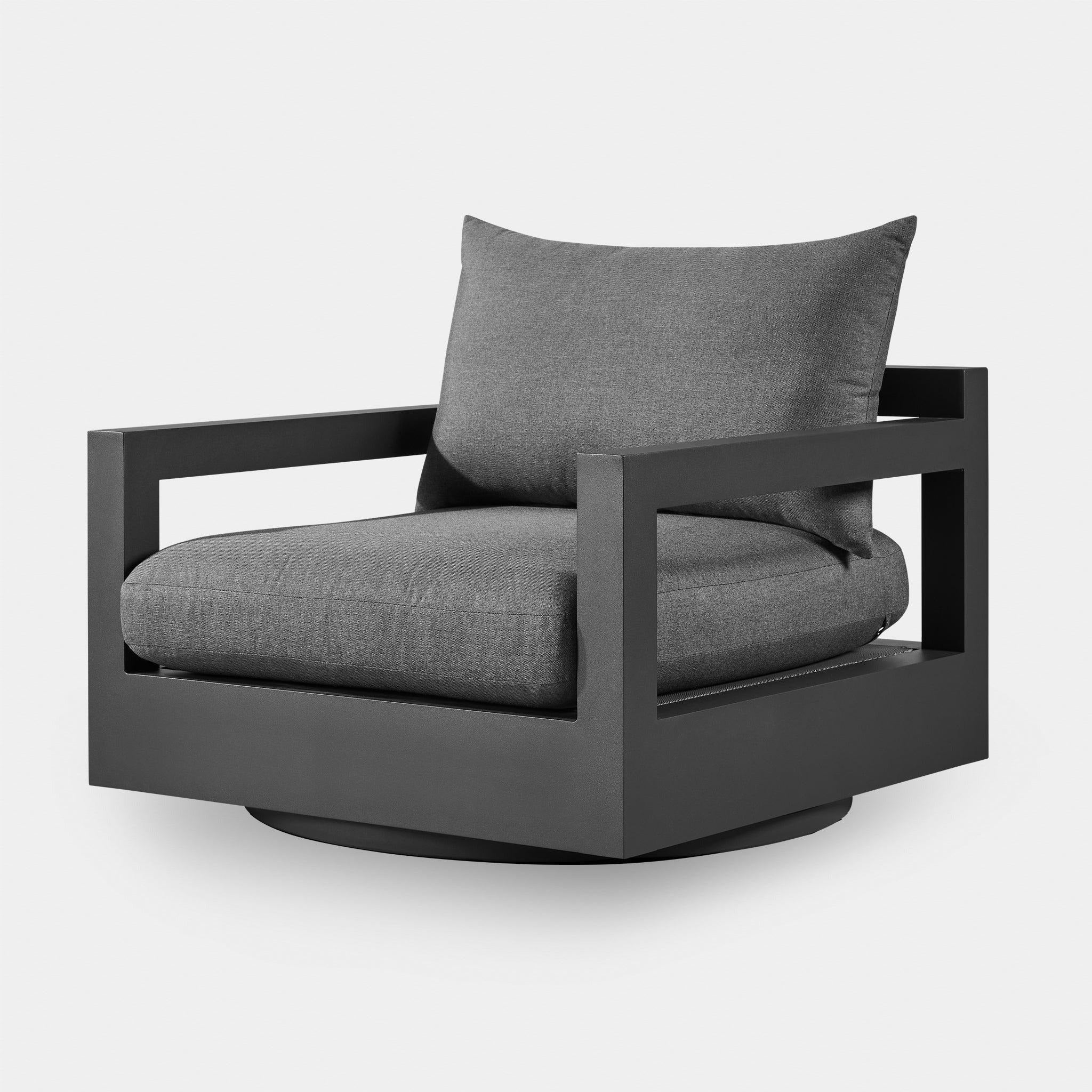 Pacific Aluminum Swivel Lounge Chair - Image 4