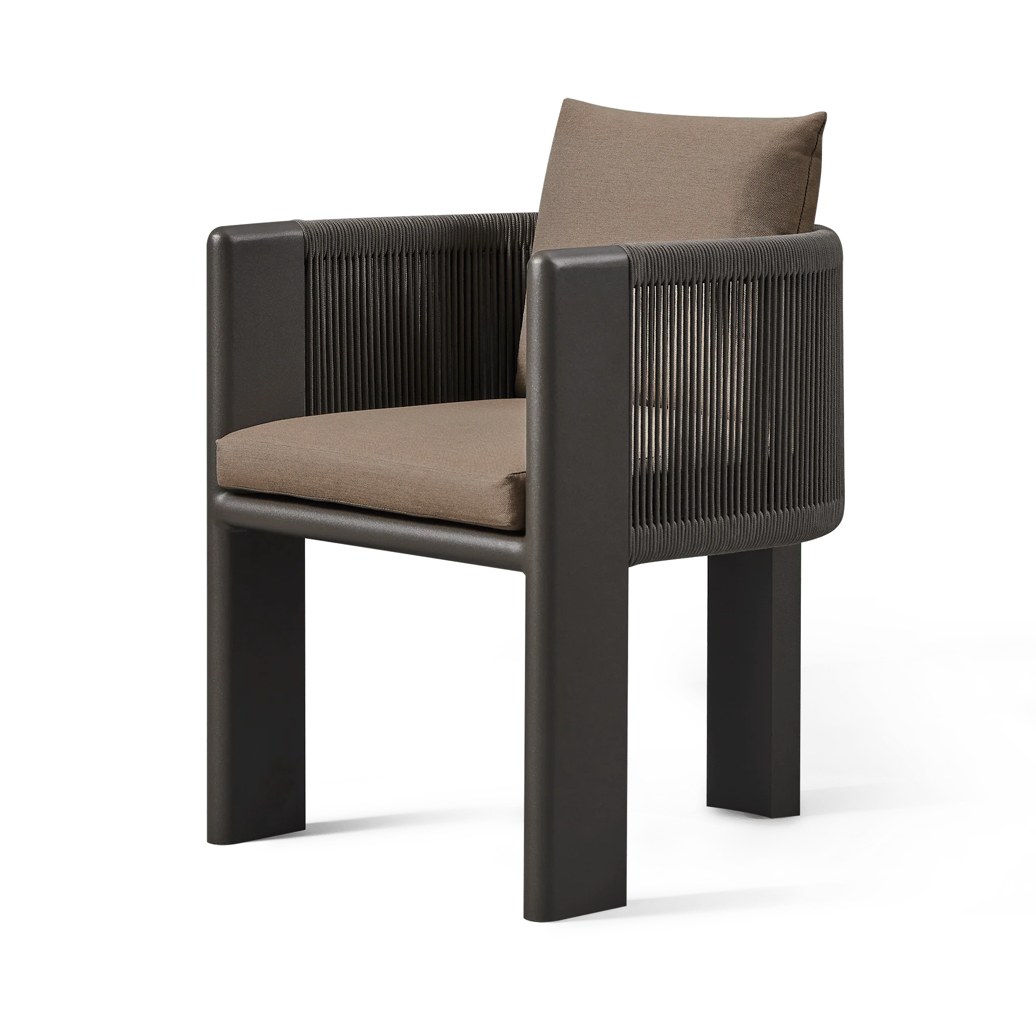 Palm Beach Aluminium Dining Chair - Image 3