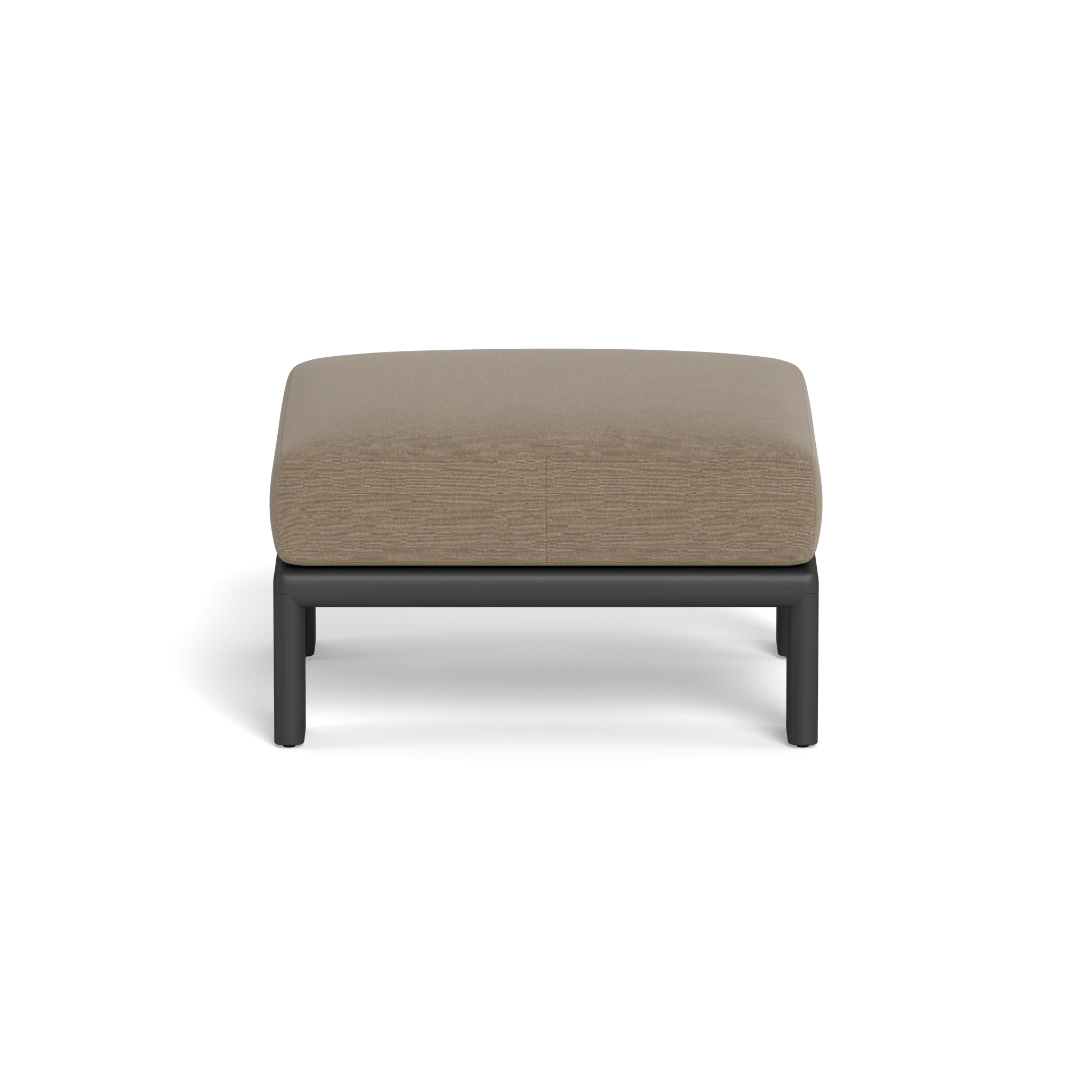 Palm Beach Aluminium Ottoman - Image 10