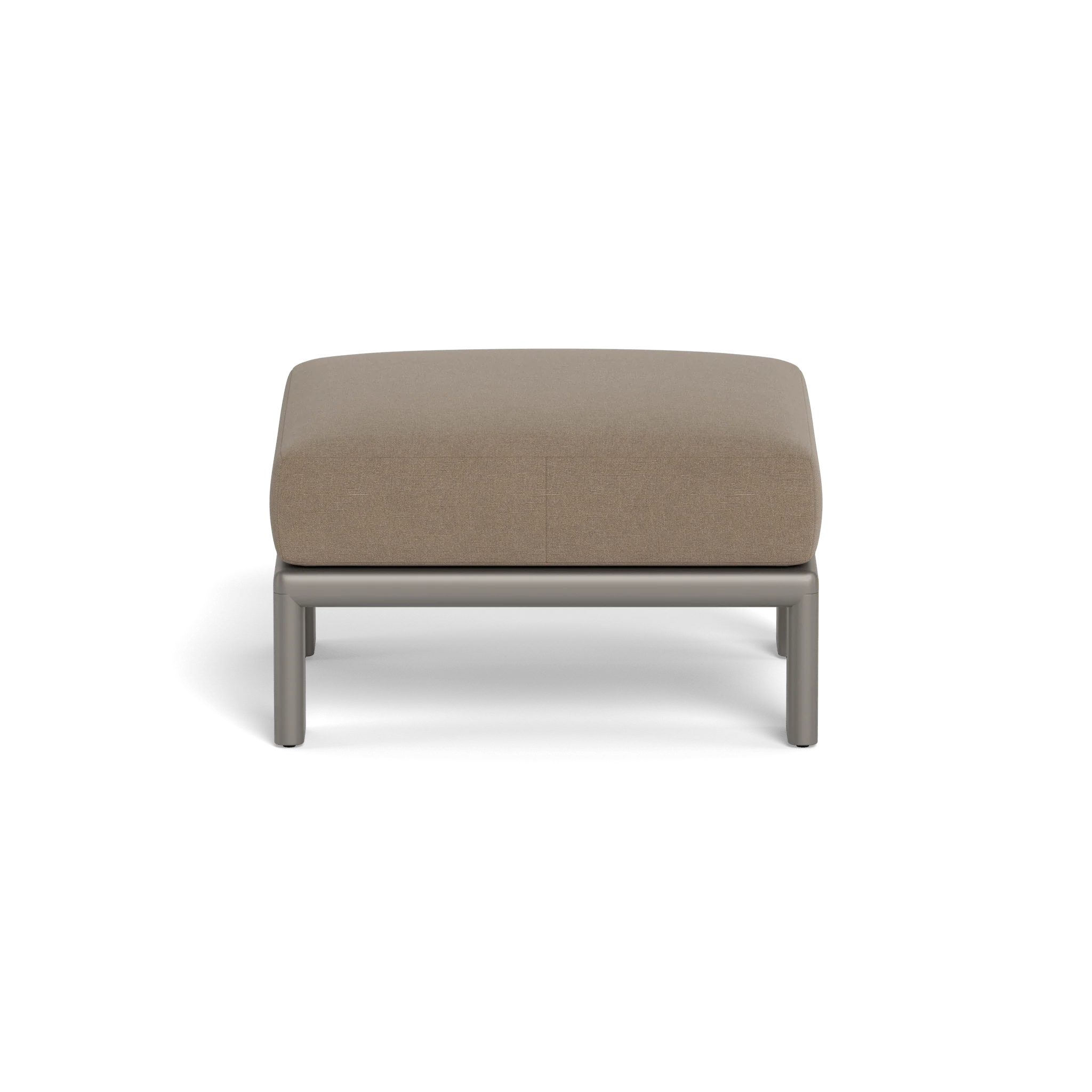 Palm Beach Aluminium Ottoman - Image 30