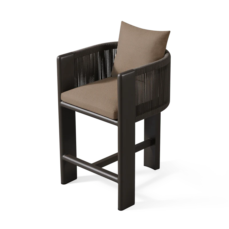 Palm Beach Aluminum Bar Stool - Image 5
