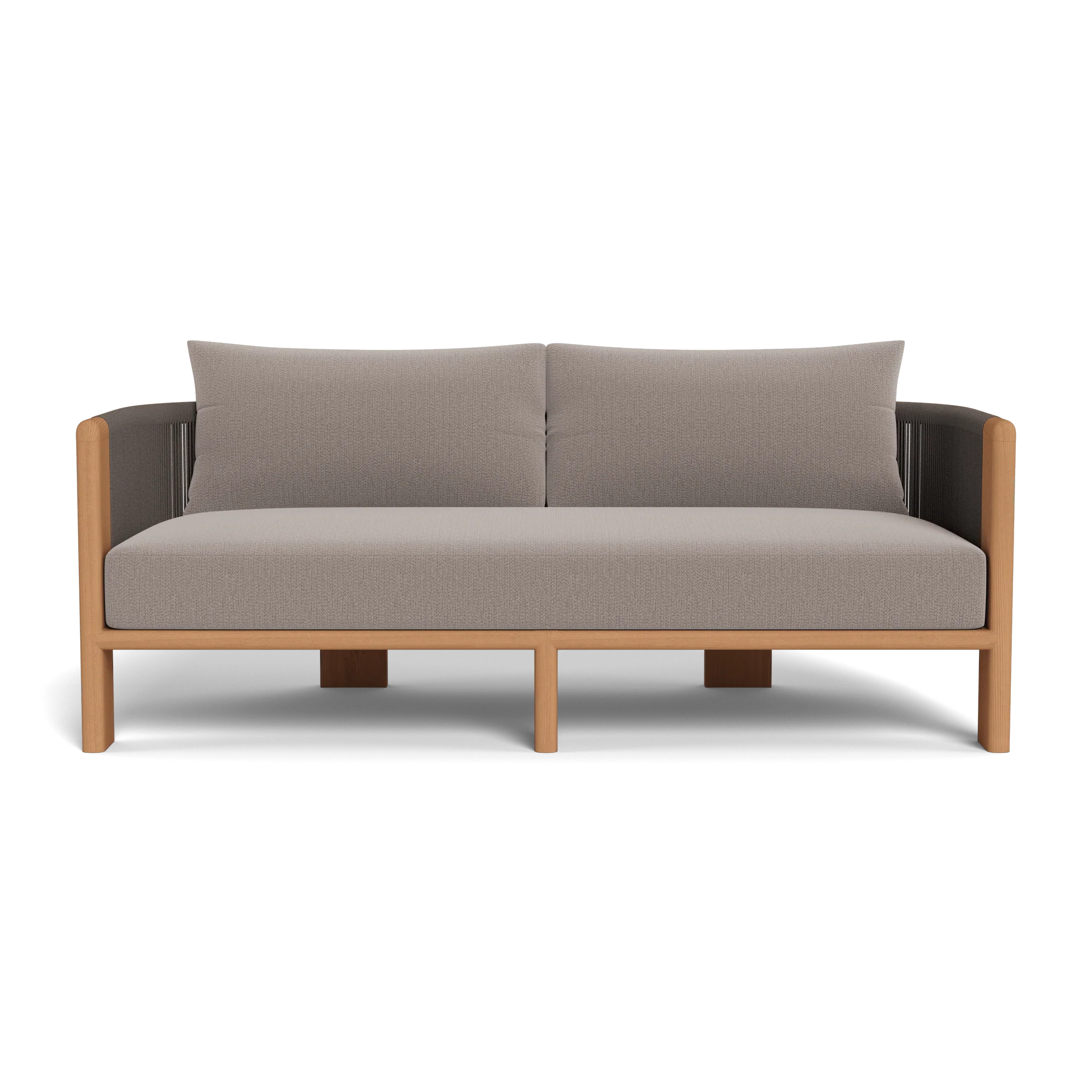Palm Beach Teak 2 Seat Sofa - Image 21