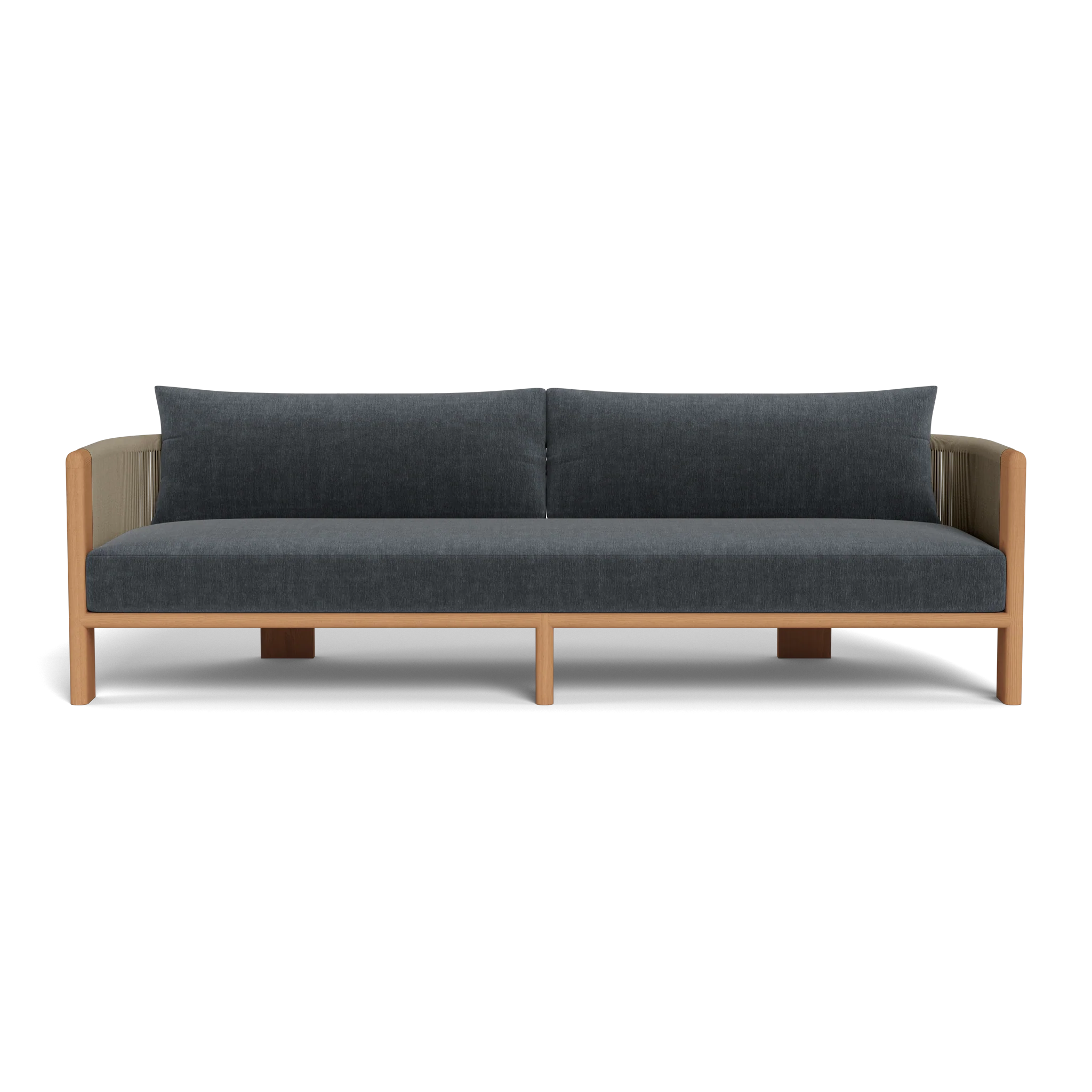 Palm Beach Teak 3 Seat Sofa - Image 36