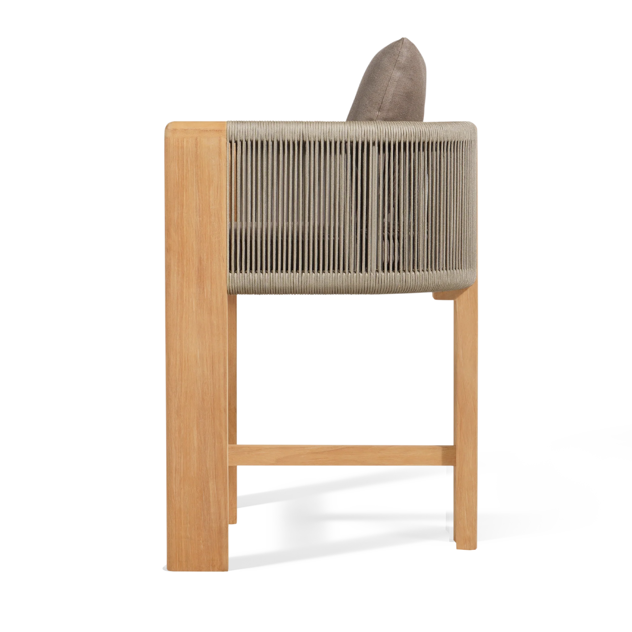 Palm Beach Teak Counter Stool - Image 3