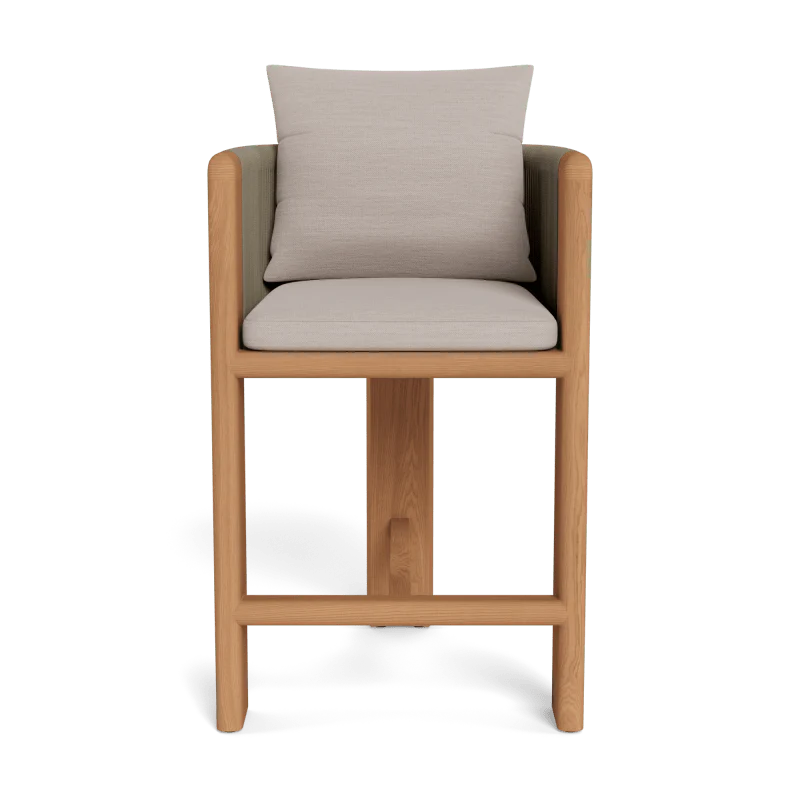 Palm Beach Teak Counter Stool - Image 9