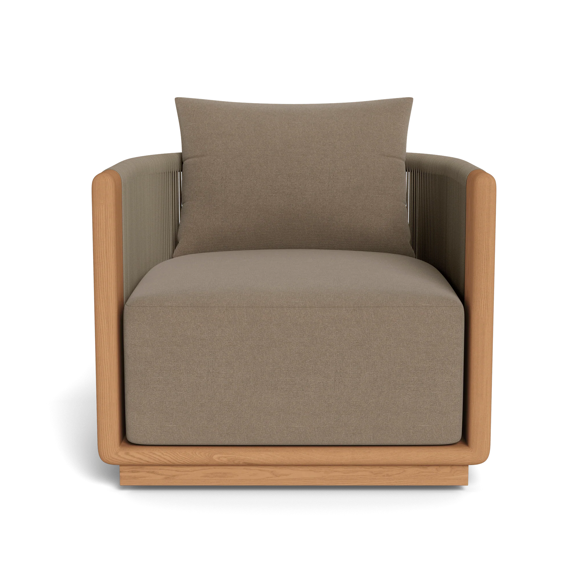 Palm Beach Teak Swivel Lounge Chair