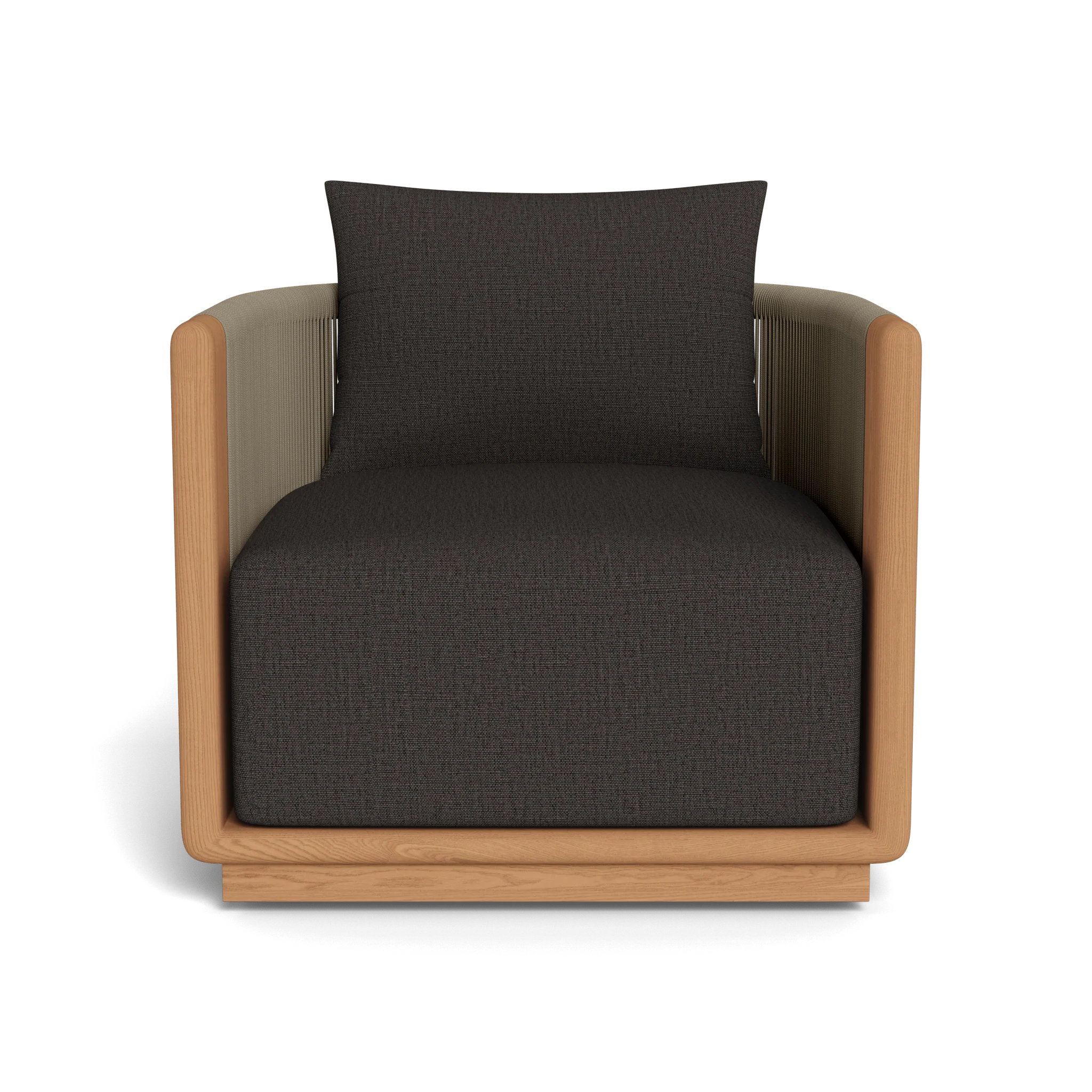 Palm Beach Teak Swivel Lounge Chair - Image 52