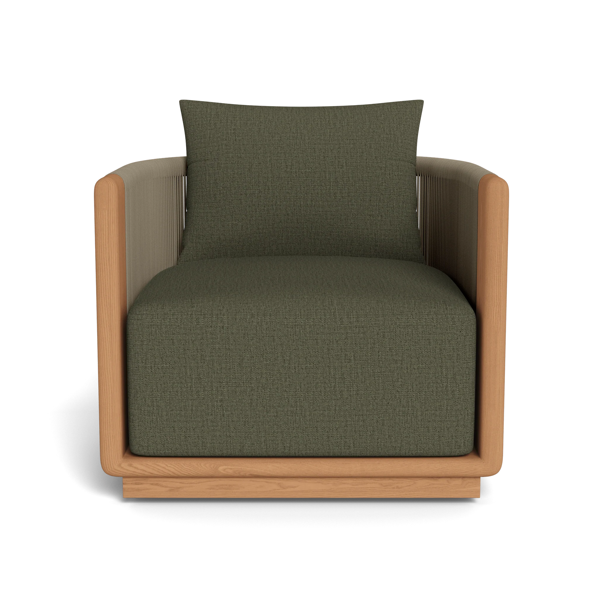 Palm Beach Teak Swivel Lounge Chair - Image 55