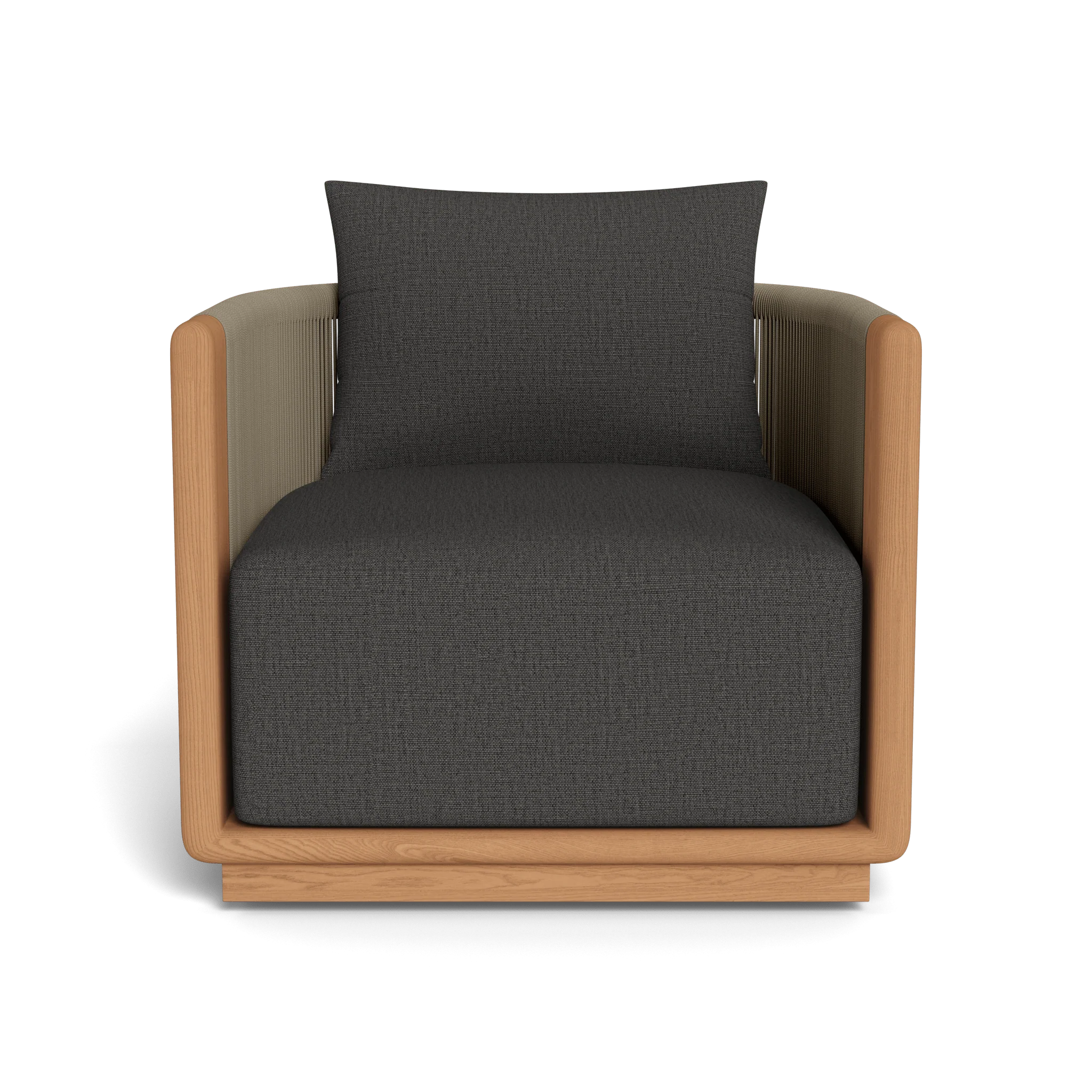 Palm Beach Teak Swivel Lounge Chair - Image 60