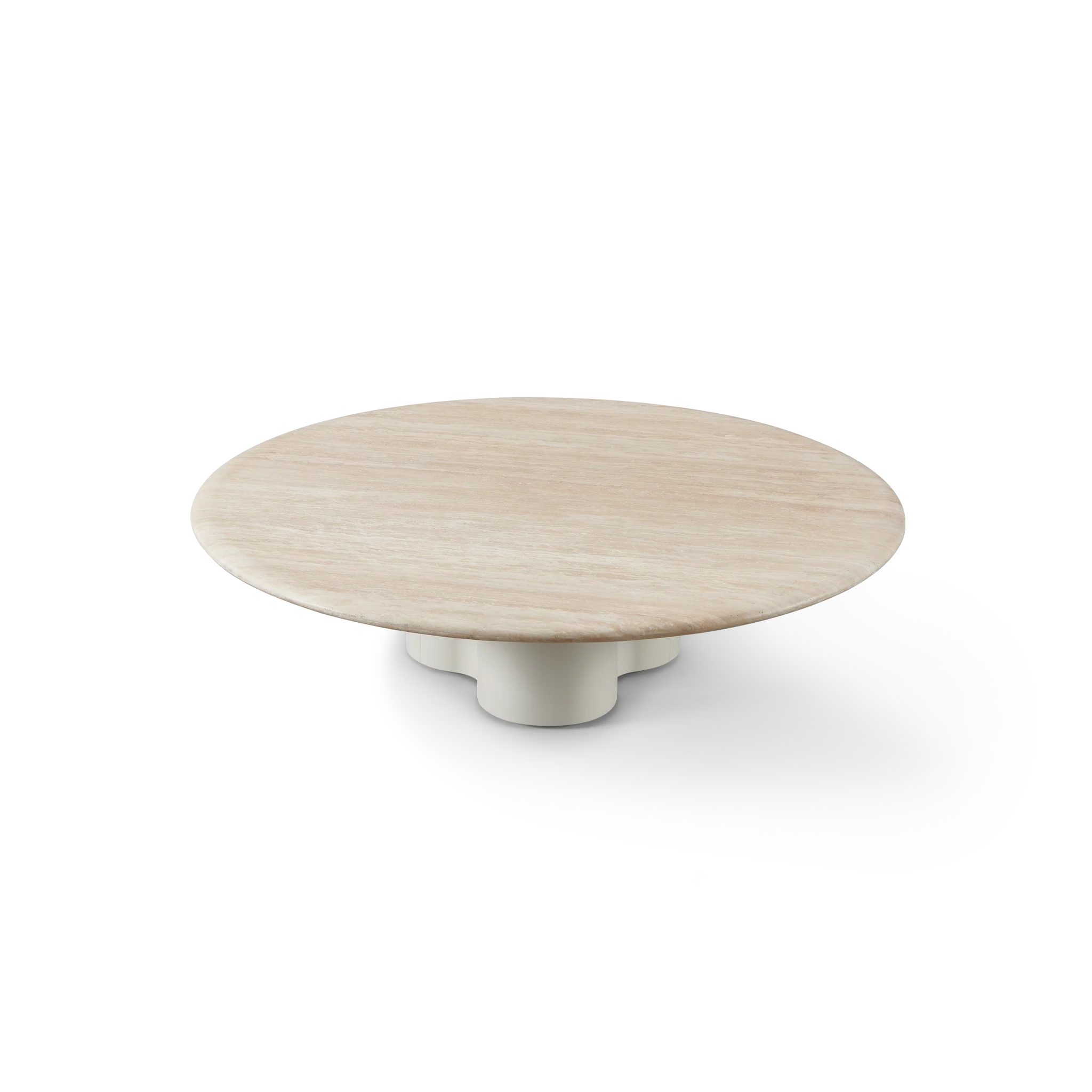 Porto Aluminum Round Coffee Table 48" - Image 2