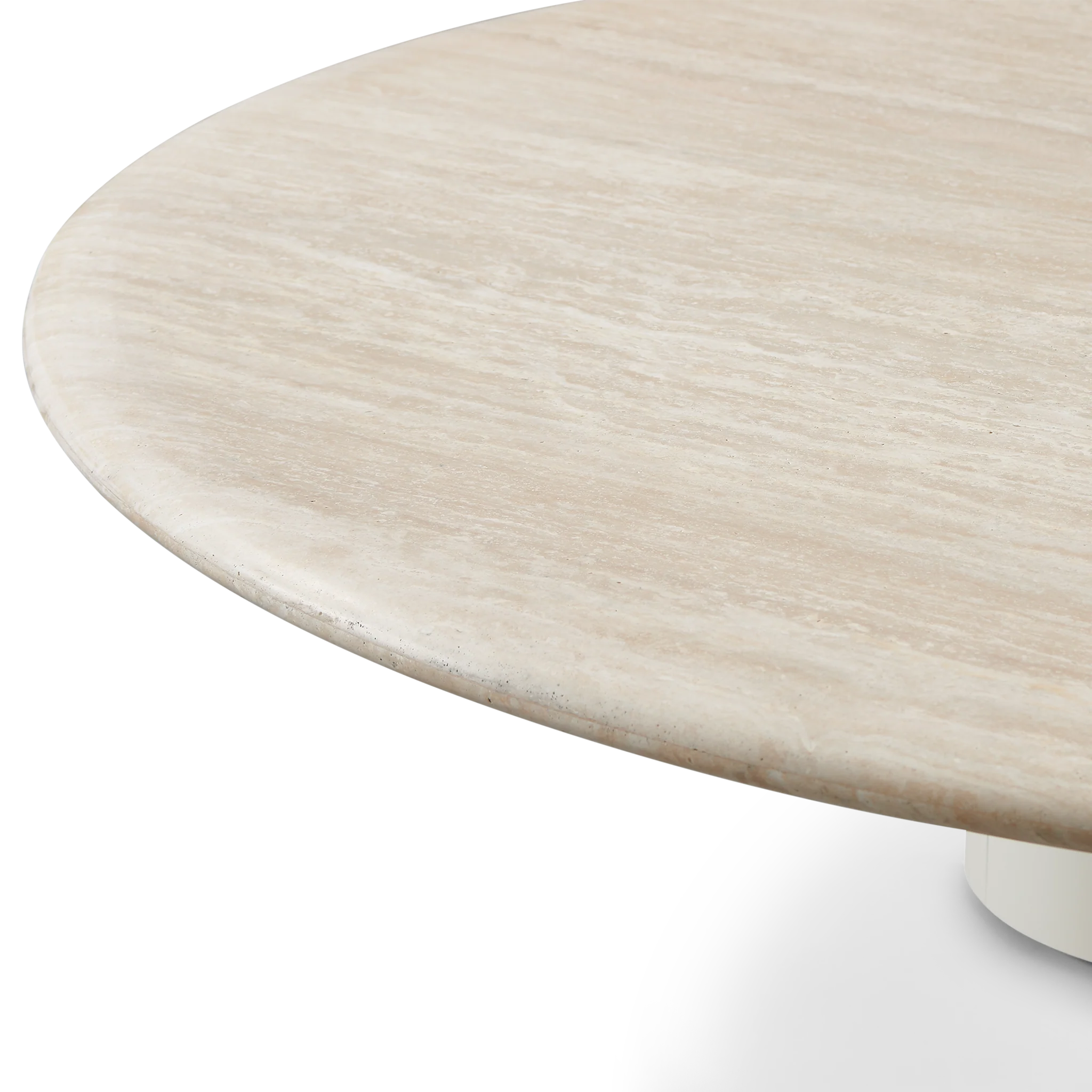 Porto Aluminum Round Coffee Table 48" - Image 3