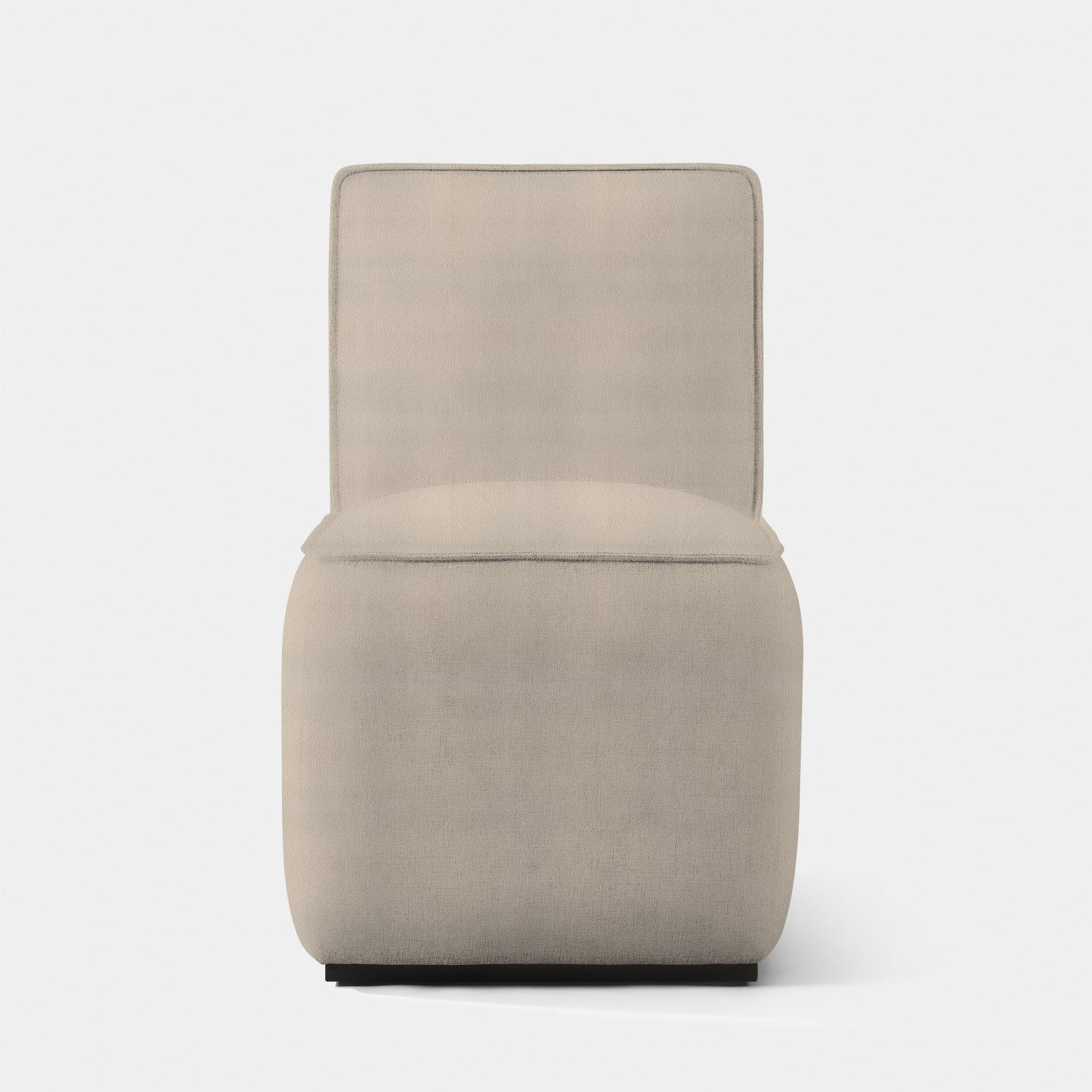 Santorini Outdoor Armless Dining Chair - Image 17