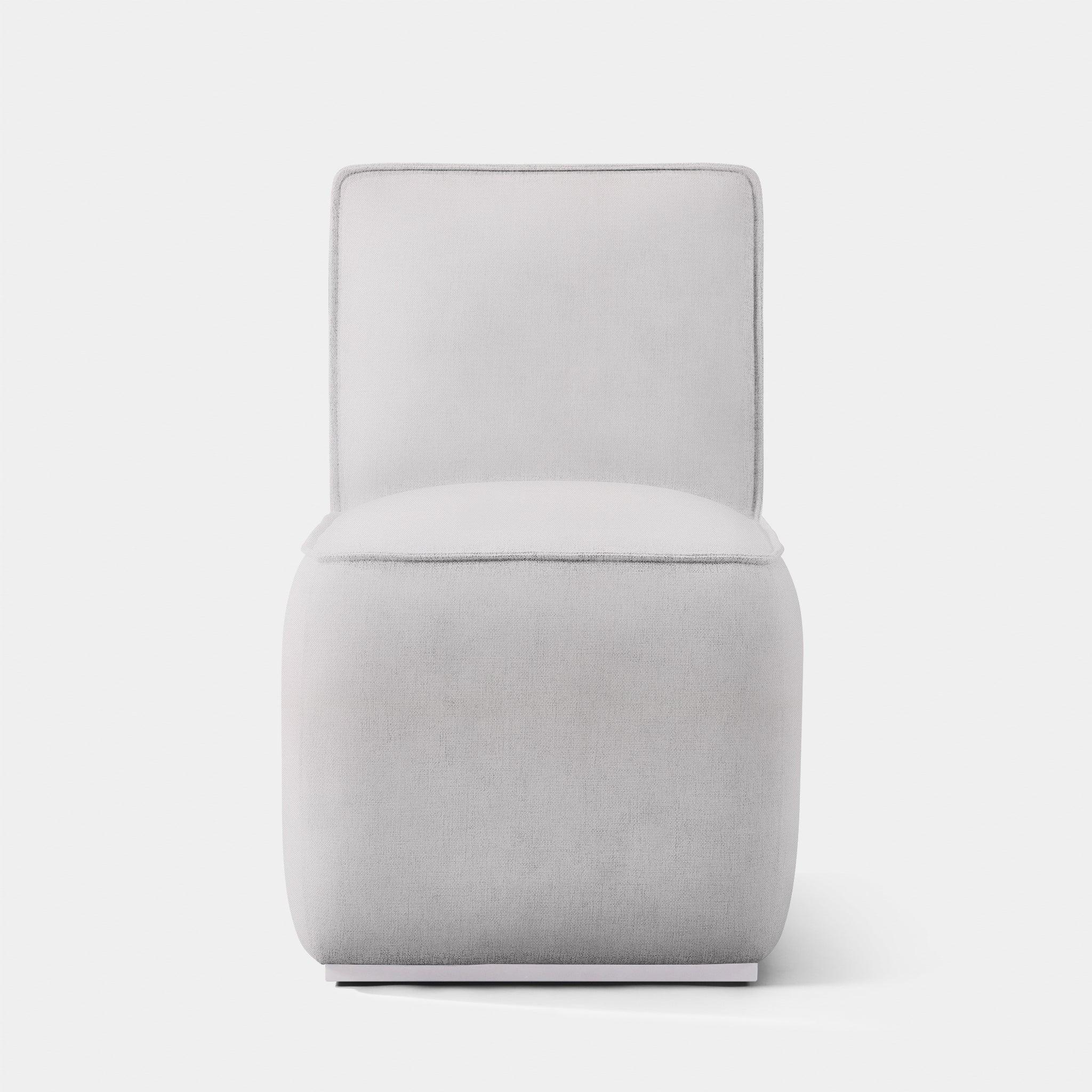 Santorini Outdoor Armless Dining Chair - Image 23