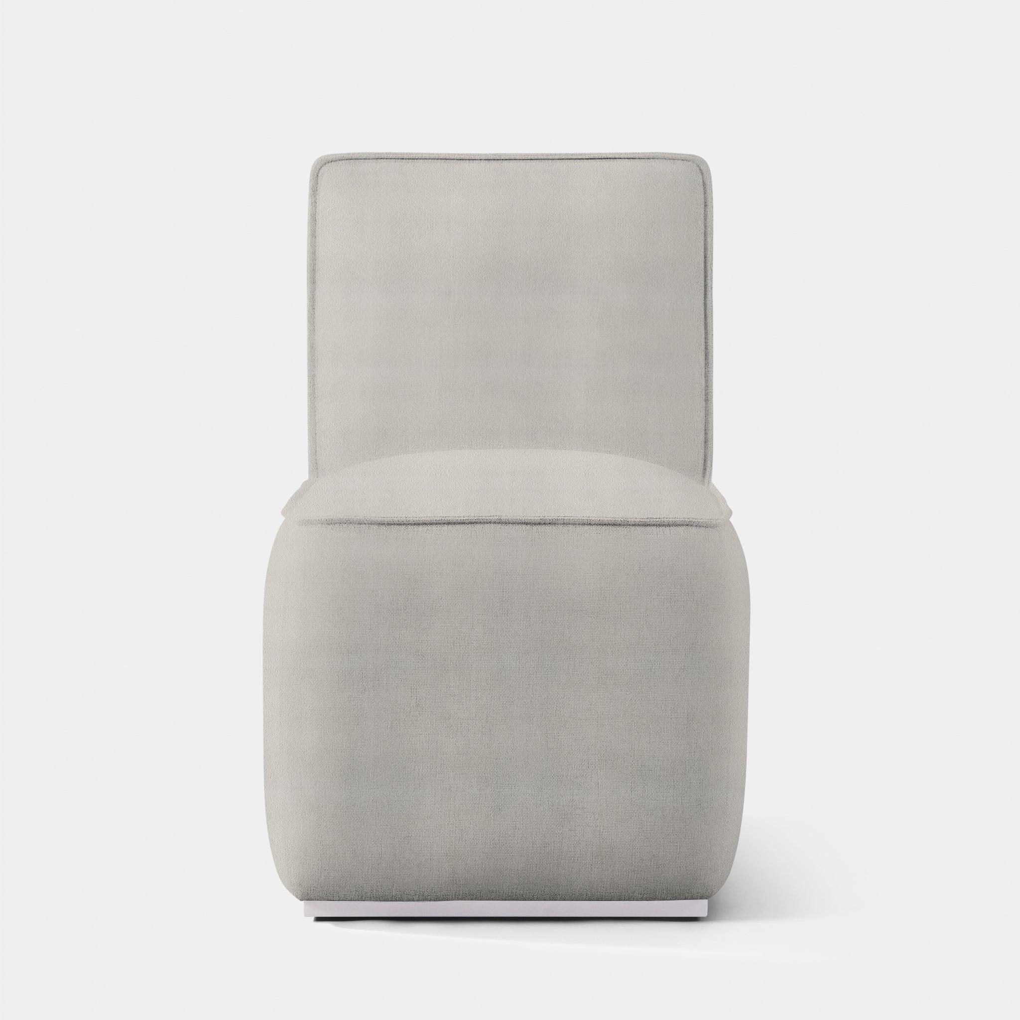 Santorini Outdoor Armless Dining Chair - Image 29