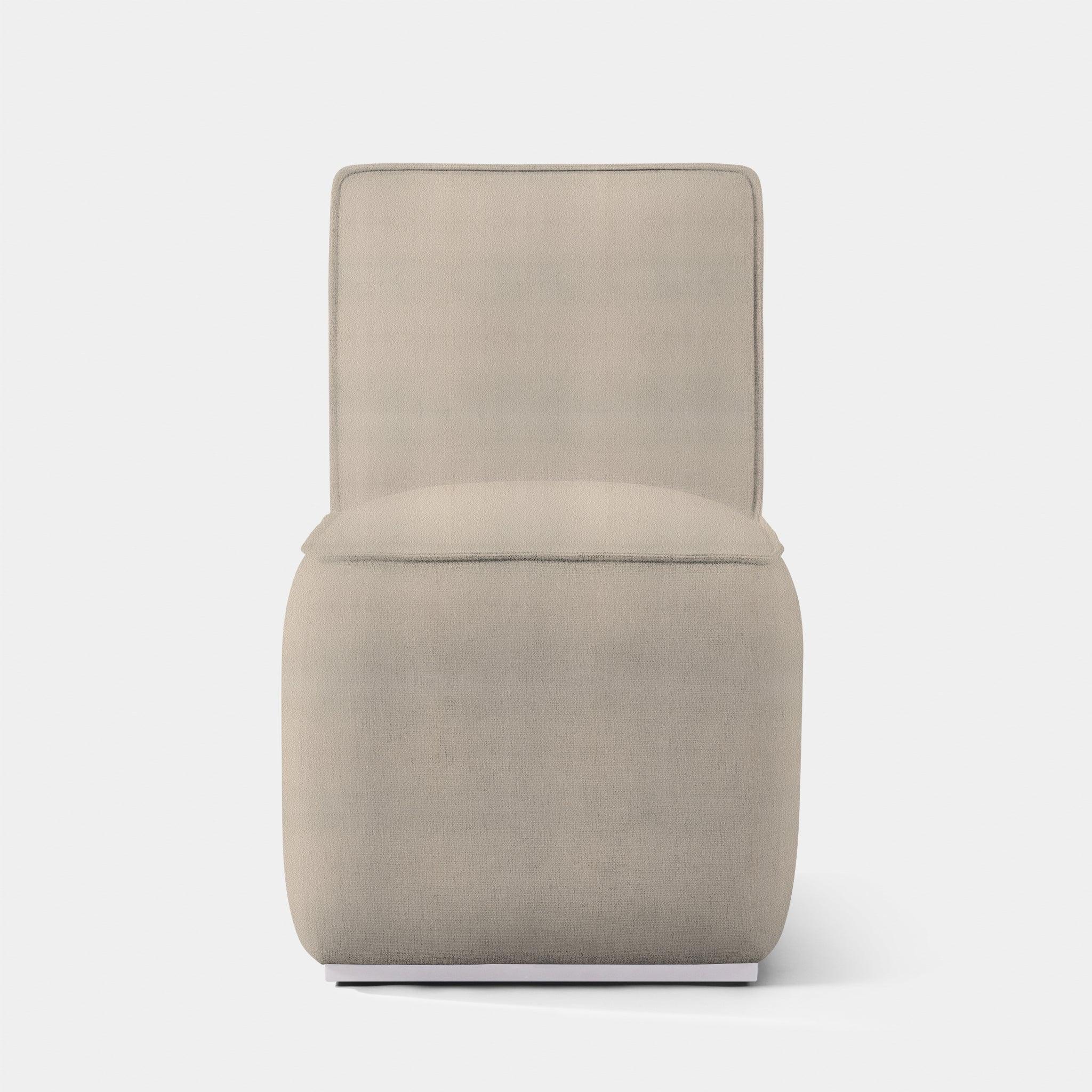 Santorini Outdoor Armless Dining Chair - Image 30