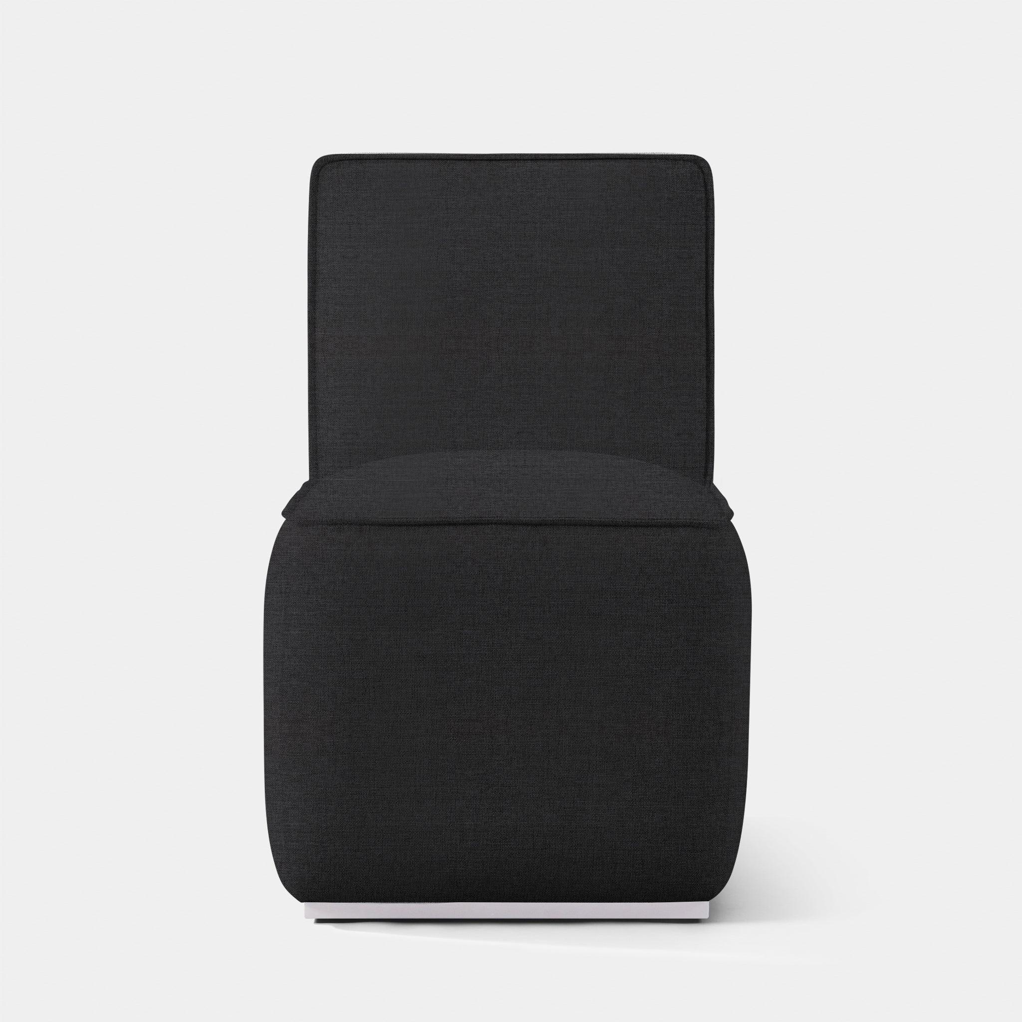 Santorini Outdoor Armless Dining Chair - Image 33