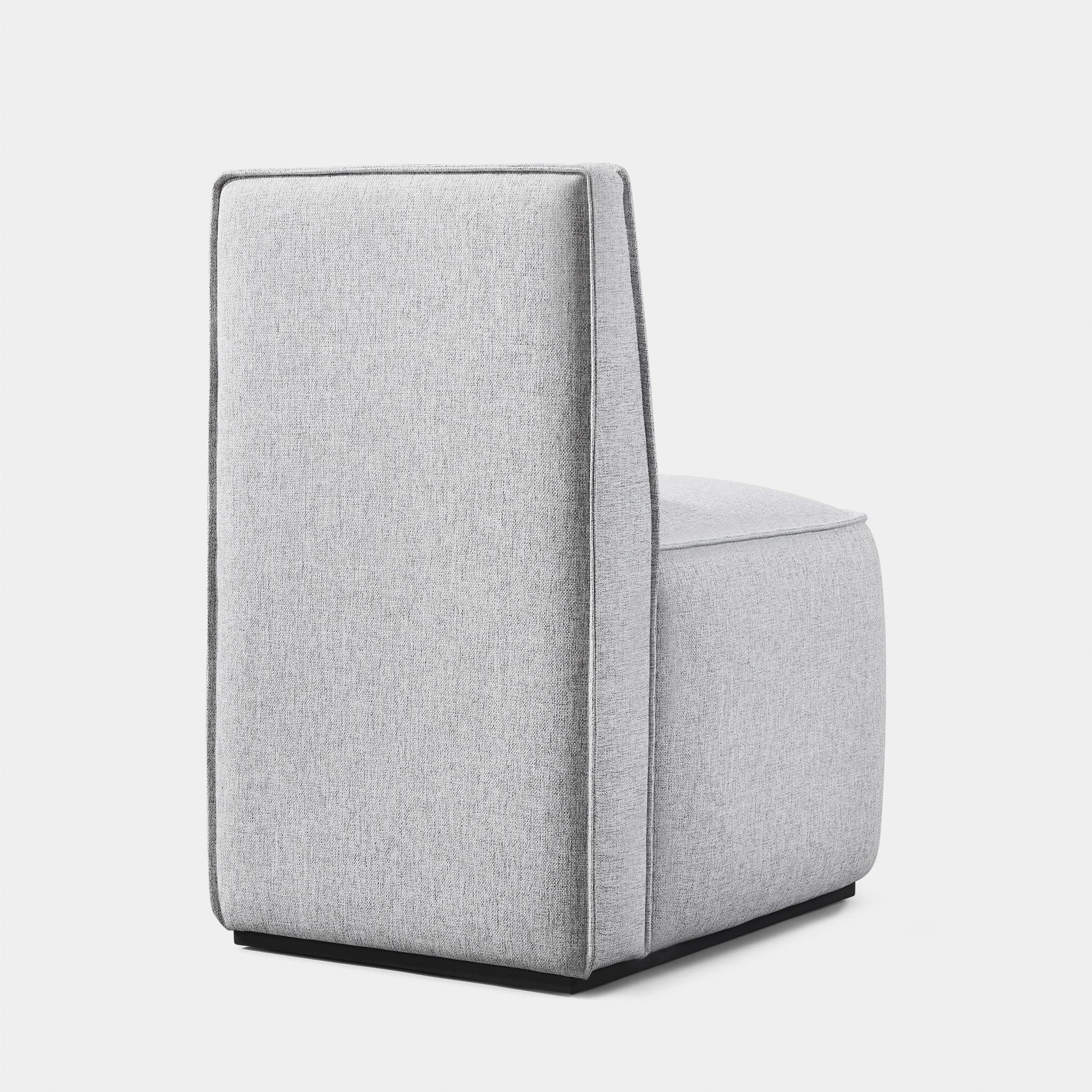 Santorini Outdoor Armless Dining Chair - Image 5