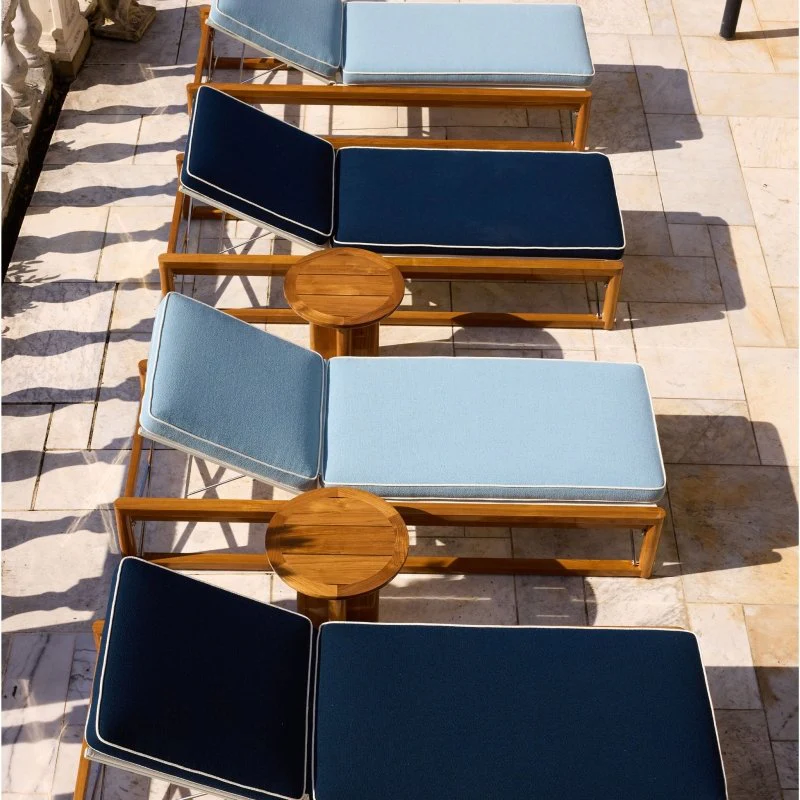 Sydney Slatted Round Side Table - Image 9