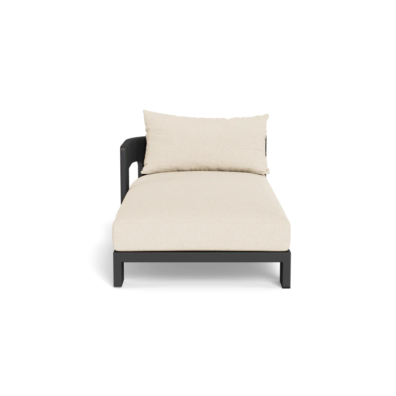 Victoria Aluminum Chaise Left - Image 14
