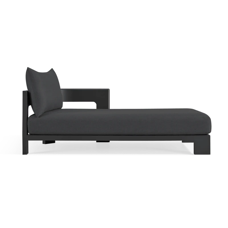 Victoria Aluminum Chaise Right