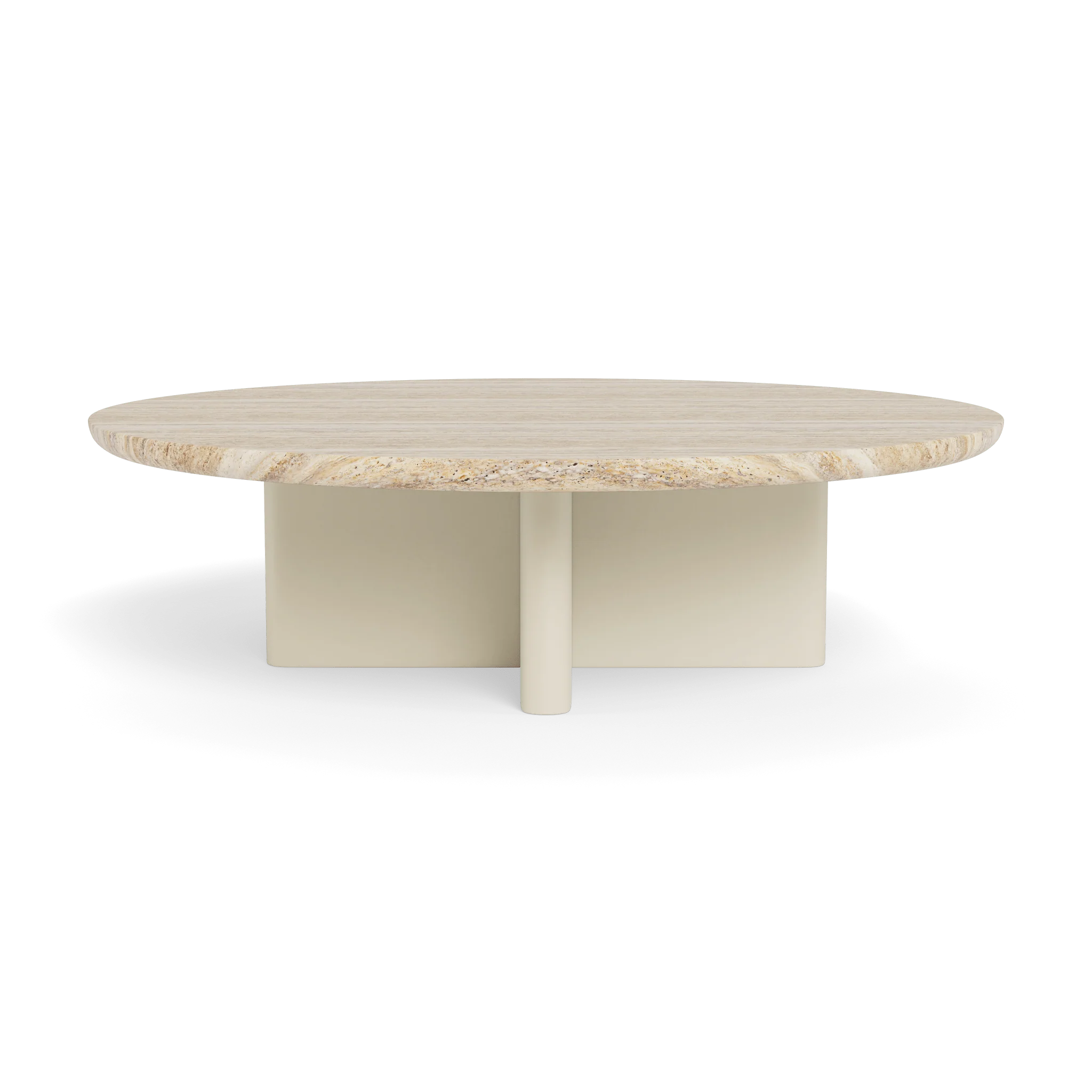 Victoria Round Stone Coffee Table - Image 7