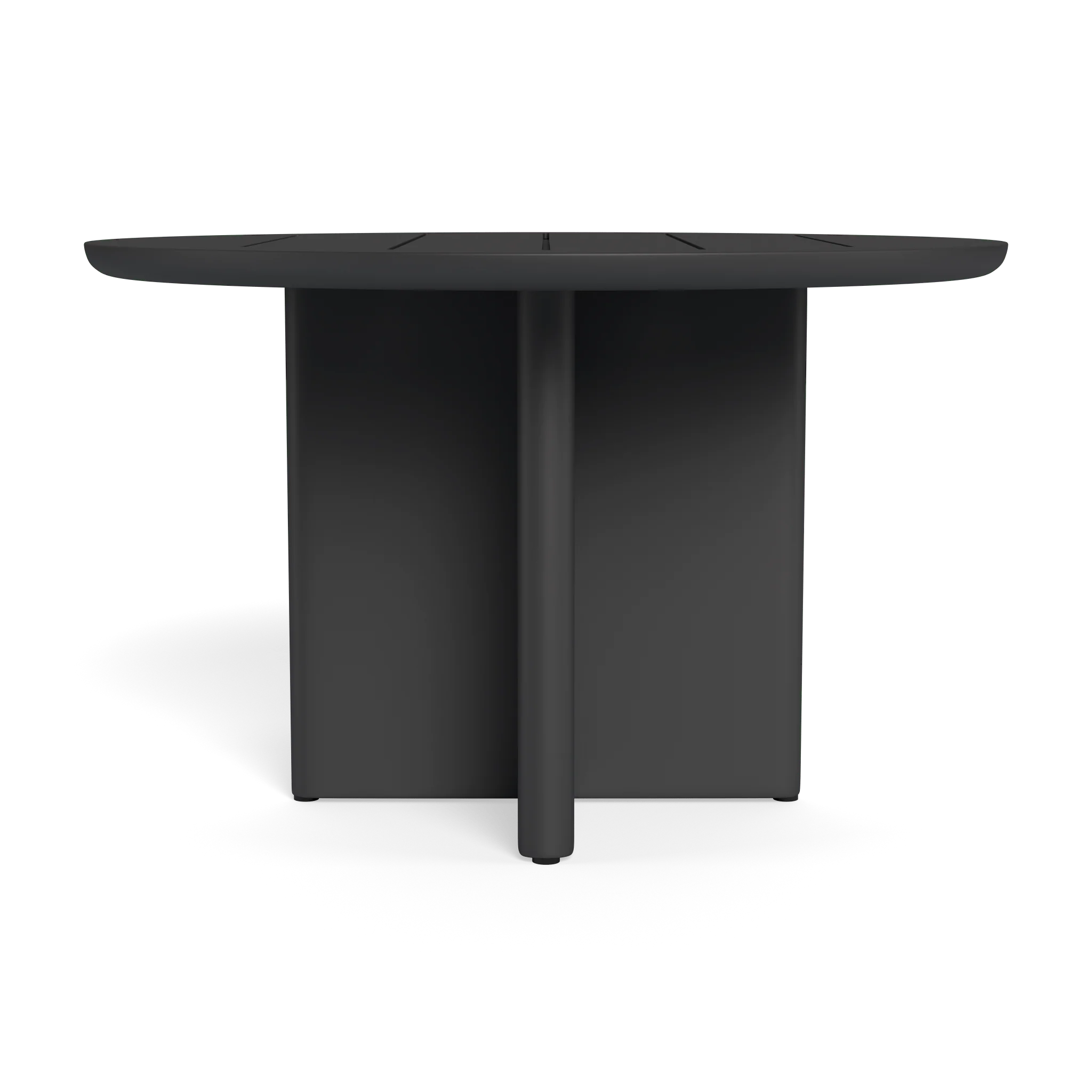 Victoria Slatted Round Dining Table 48"
