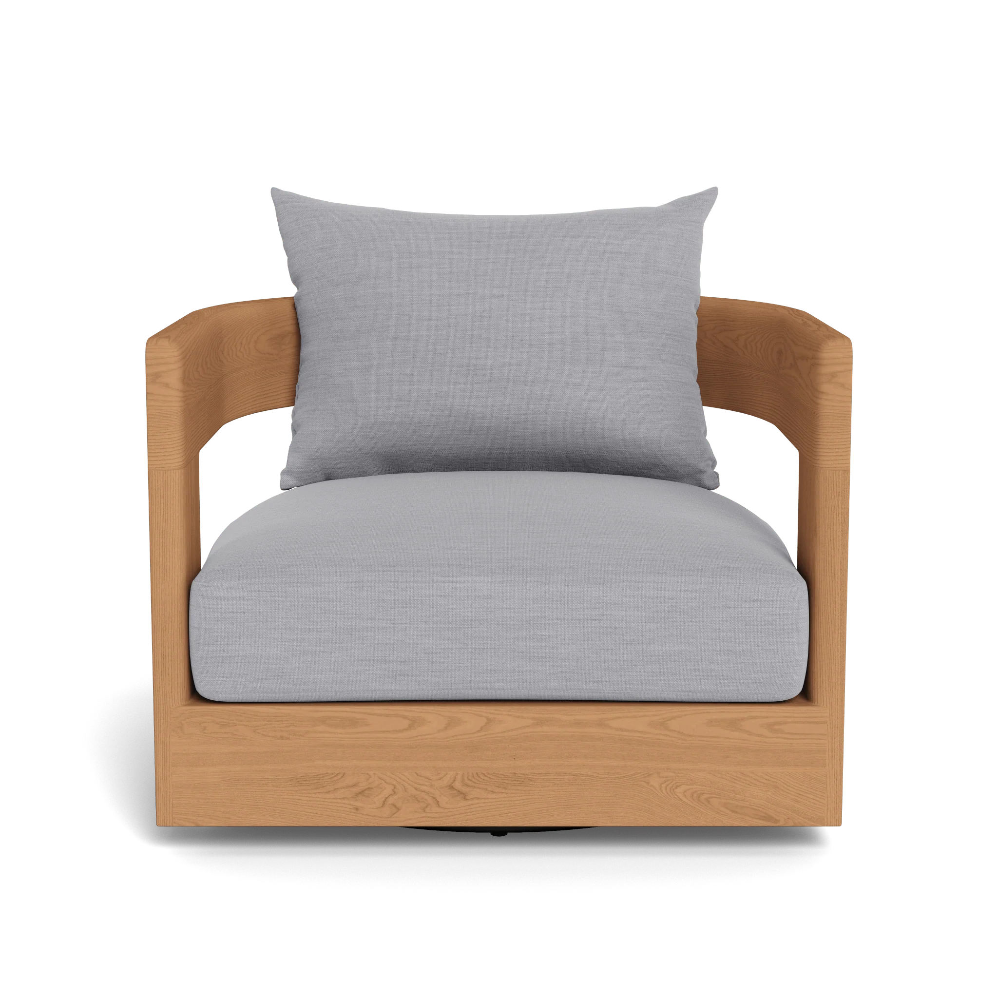 Victoria Teak Swivel Lounge Chair - Image 11