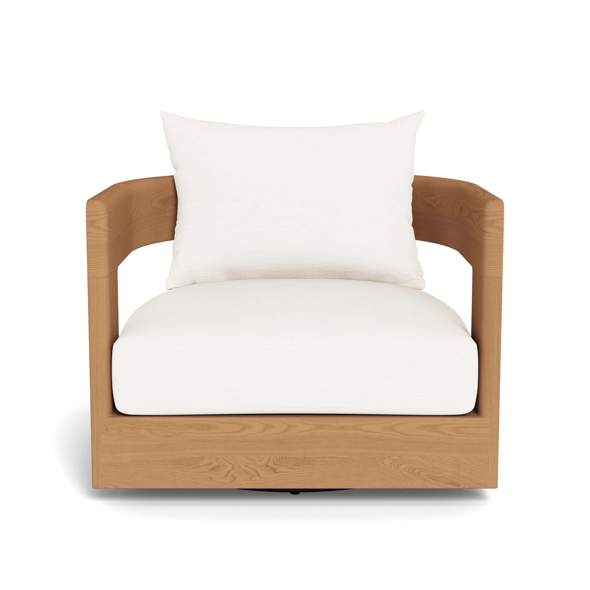Victoria Teak Swivel Lounge Chair - Image 13