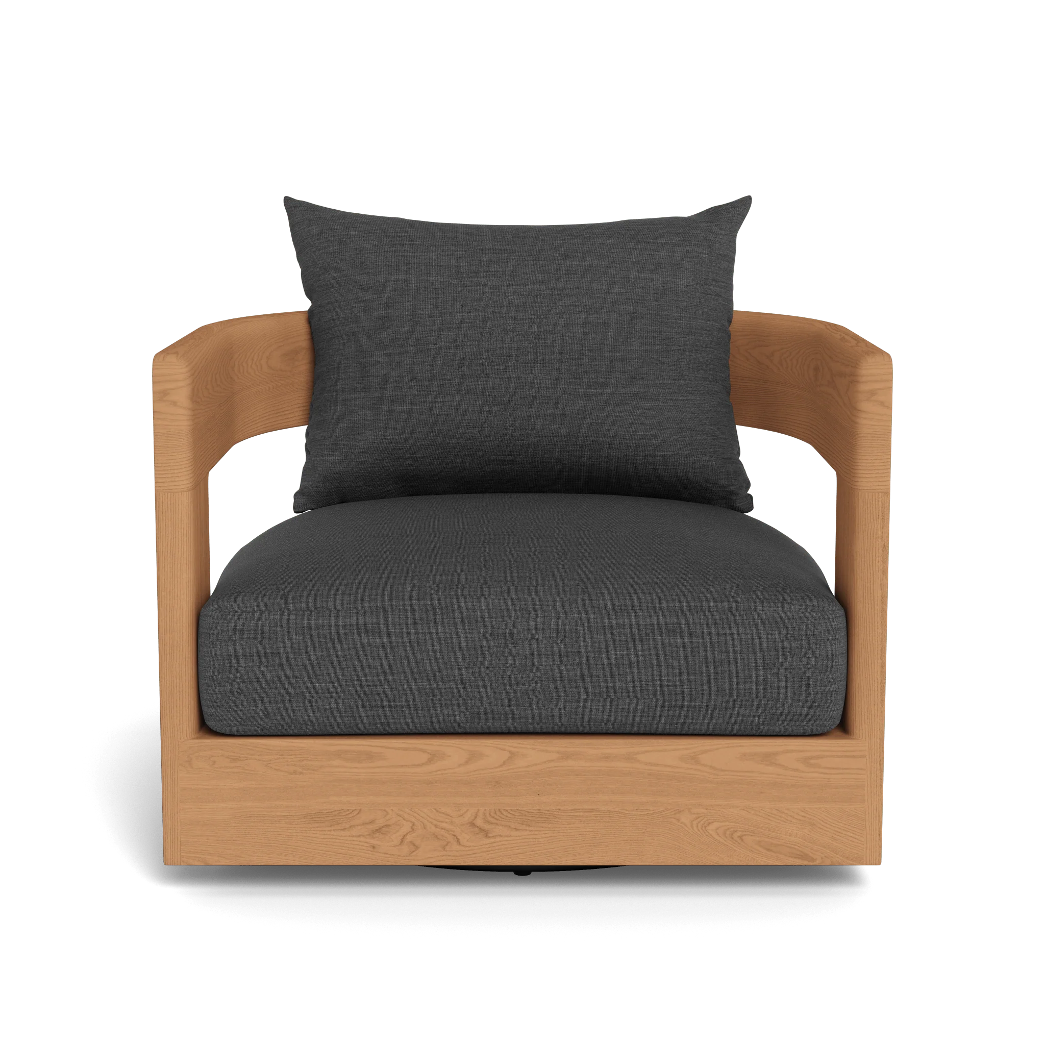 Victoria Teak Swivel Lounge Chair - Image 9